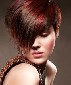 Короткие стрижки для круглого лица