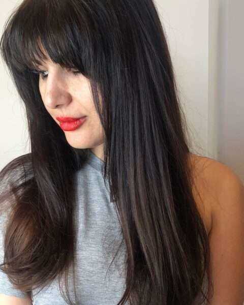 Длинные стрижки для волос средней толщины: элегантные варианты для повседневной жизни Длинные стрижки для волос средней толщины: элегантные варианты для повседневной жизни