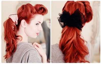 Как сделать укладку волос с крыльями: стильный образ в стиле 50-х.