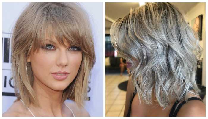 Стильная асимметричная стрижка с длинной челкой